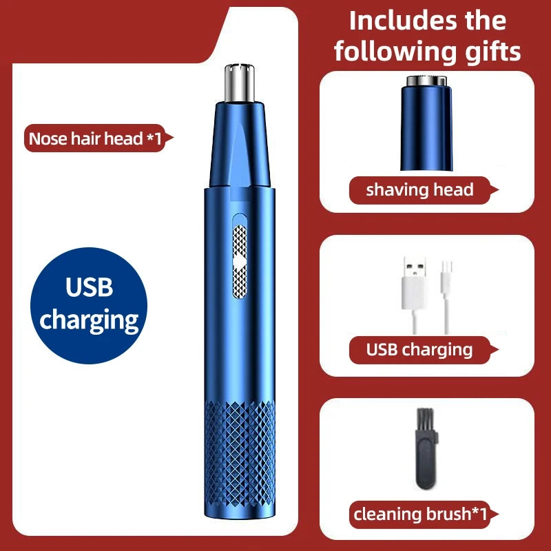 Electric Rechargeable Nasal Trimmer