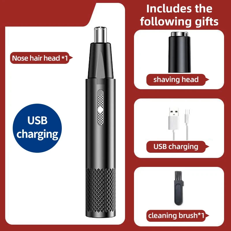 Electric Rechargeable Nasal Trimmer
